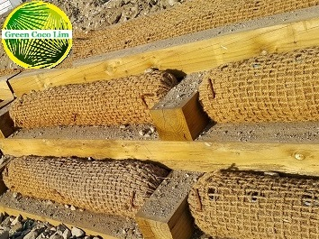 coir vegetation roll, coirlog, 코이어로그, コイアの植生ロール